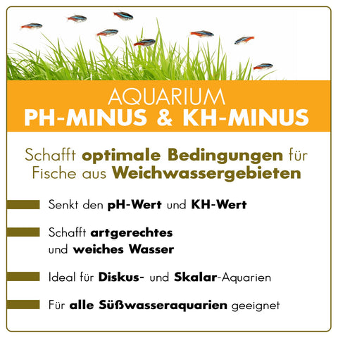 aquabasics Aquarium pH-MINUS und KH-MINUS