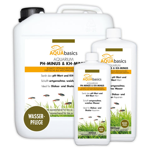 aquabasics Aquarium pH-MINUS und KH-MINUS