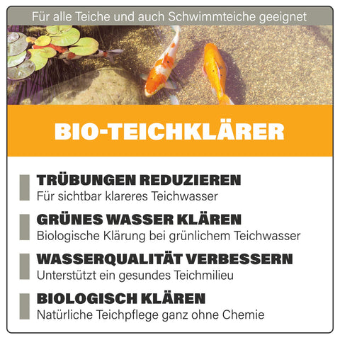 AQUAbasics Gartenteich BIO-Teichklärer