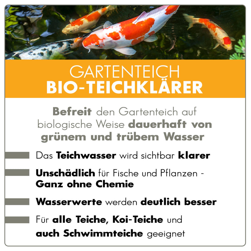 AQUAbasics Gartenteich BIO-Teichklärer