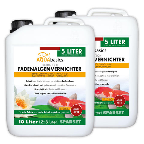 AQUAbasics Gartenteich Fadenalgenvernichter FLÜSSIG
