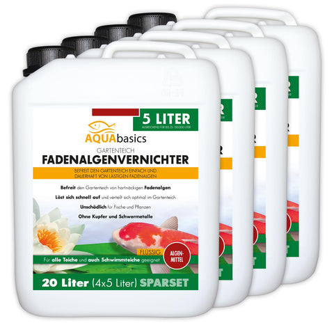 AQUAbasics Gartenteich Fadenalgenvernichter FLÜSSIG