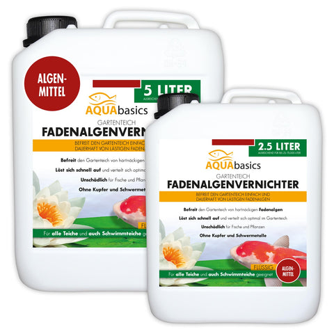 AQUAbasics Gartenteich Fadenalgenvernichter FLÜSSIG