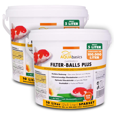 AQUAbasics Gartenteich Filter-Balls PLUS