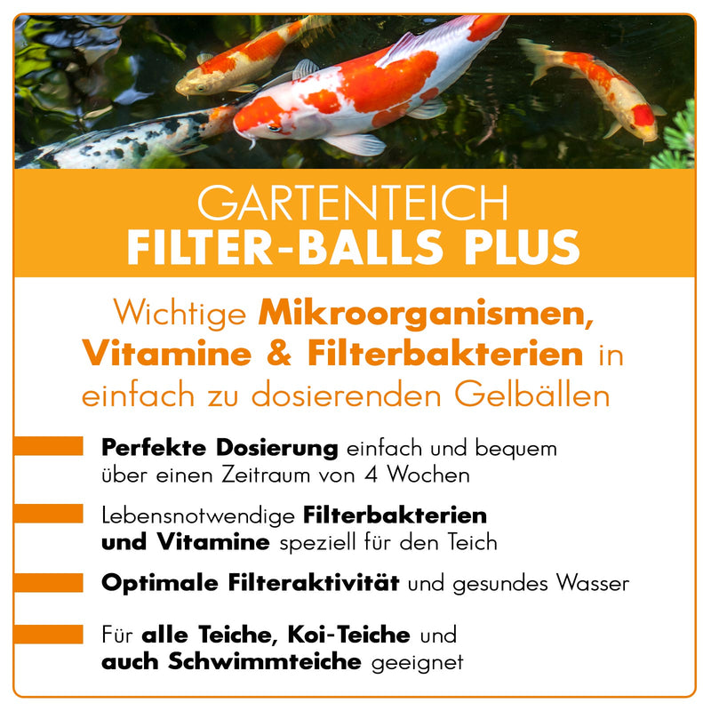 AQUAbasics Gartenteich Filter-Balls PLUS