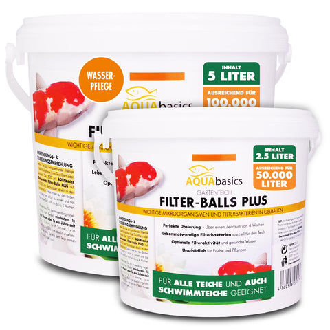 AQUAbasics Gartenteich Filter-Balls PLUS