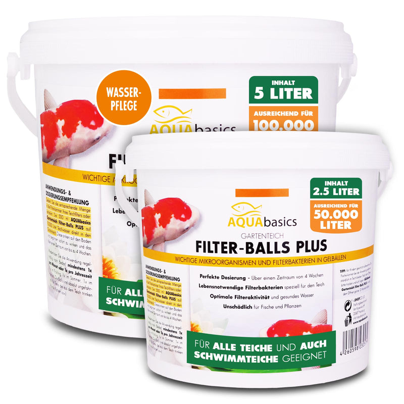 AQUAbasics Gartenteich Filter-Balls PLUS