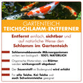 AQUAbasics Gartenteich Teichschlamm-Entferner