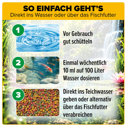 AQUAbasics Gartenteich Vitamin-MIX