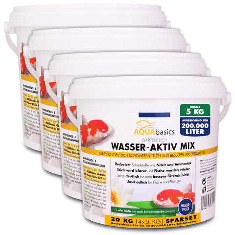 AQUAbasics Gartenteich Wasser-Aktiv MIX