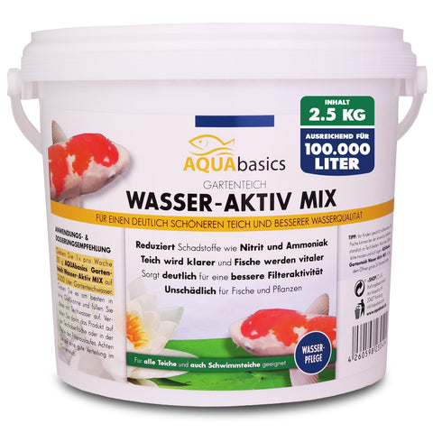 AQUAbasics Gartenteich Wasser-Aktiv MIX