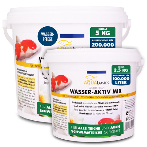 AQUAbasics Gartenteich Wasser-Aktiv MIX