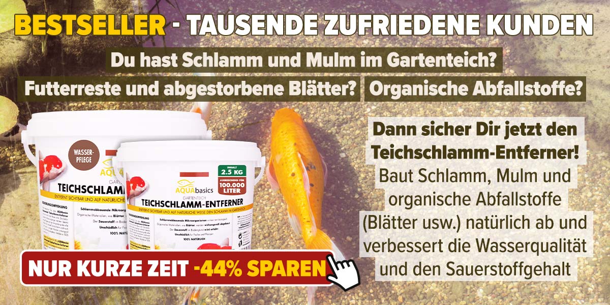 AQUAbasics Teichschlamm-Entferner