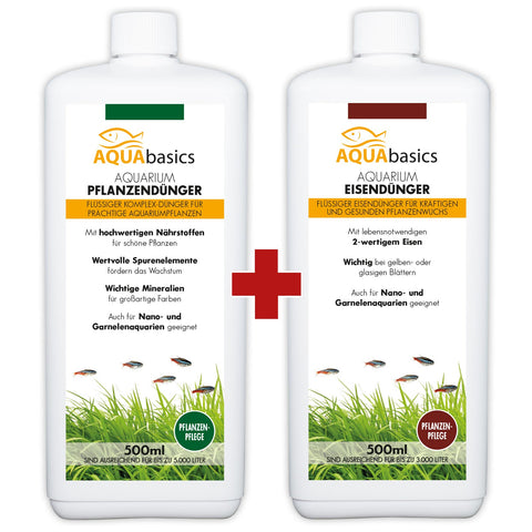 AQUAbasics Aquarium 2er Pflanzenpflege-Sparset