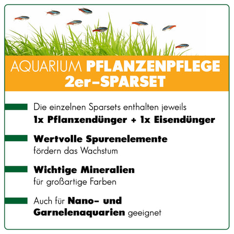 AQUAbasics Aquarium 2er Pflanzenpflege-Sparset