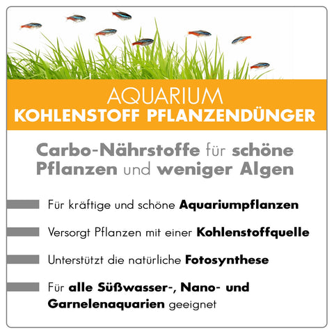 aquabasics Aquarium CO2 Kohlenstoff Pflanzendünger