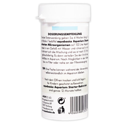 aquabasics Aquarium Starter-Bakterien