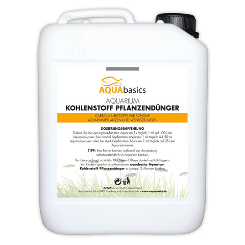 aquabasics Aquarium CO2 Kohlenstoff Pflanzendünger