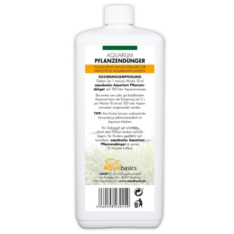 aquabasics Aquarium Pflanzendünger