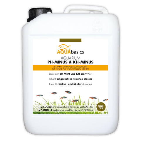 aquabasics Aquarium pH-MINUS und KH-MINUS