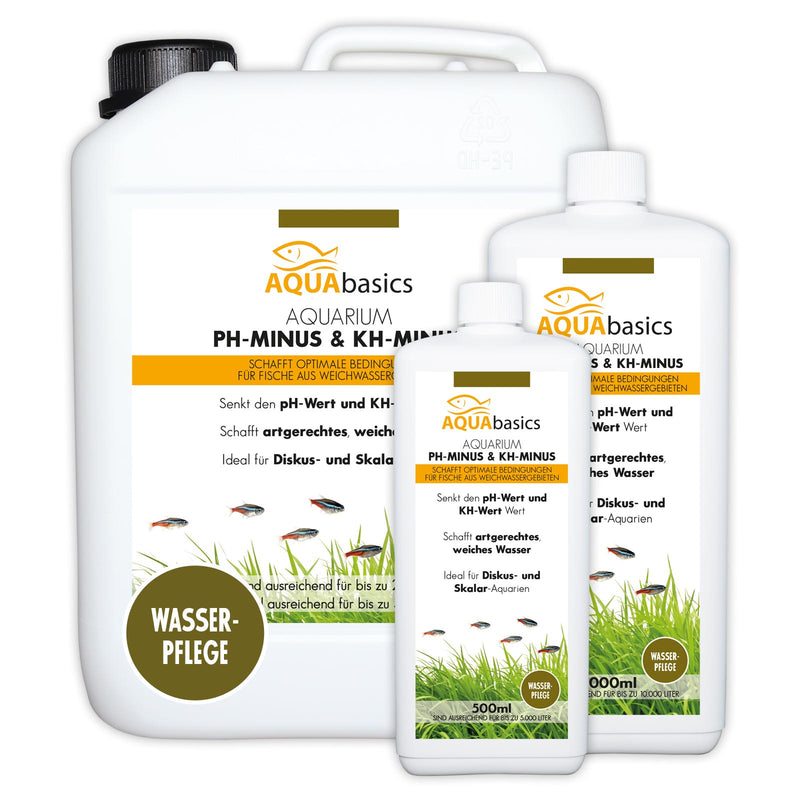 AQUAbasics Aquarium pH-MINUS und KH-MINUS